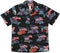 Flaming Roadsters USA Flag Men's Hawaiian Shirt