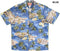 Woody Surfboard Island Men's Hawaiian Shirt