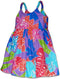 Birthday Party Fun Girl's Hawaiian Flared Dress