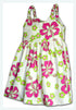 Summer Hibiscus Girl's Hawaiian Flared Dress