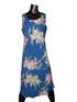 Orchid Corsage Women's Short Tank Flared Hawaiian Dress