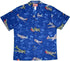 USA Airplane Men's Hawaiian Shirt