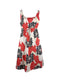 Anthurium Hawaiian Quilt Women's Empire Tie Front Hawaiian Dress (Regular Fit)