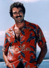 Paradise Found Mens Jungle Bird Tom Selleck Magnum PI Rayon Shirt