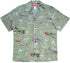 USA Airplane Men's Hawaiian Shirt