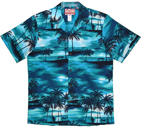 Night Time Surf Men's Hawaiian Shirt