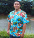 Hibiscus Hawaiian Islands Men's Hawaiian Shirt