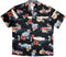 Hibiscus Vintage Automobile Men's Hawaiian Shirt