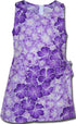 Hibiscus Beauty Girl's Mock Wrap Hawaiian Sarong Dress