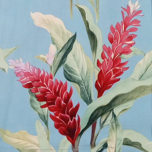 Paradise Found Men's Red Ginger Hawaiian Shirt