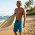 HIC Hawaiian Island Creations Men's Generals 8-Way Stretch Boardshorts – Quick Dry, SPF 50, Surf Board Shorts