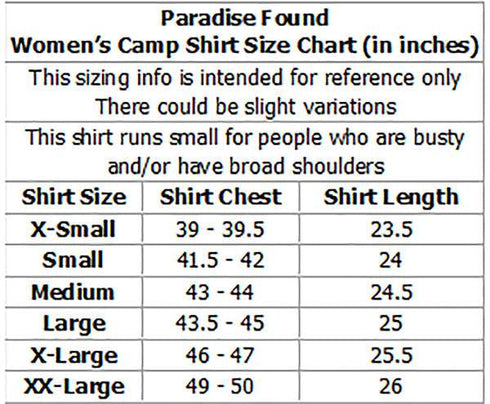 Calla Lily Women's Hawaiian Camp Shirt