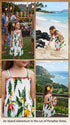 Bird of Paradise Display Girl's Hawaiian Smocked Dress