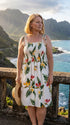 Women’s Smocked Tube Dress – Bird of Paradise Display