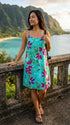 RJC Womens Breezy Floral Pocket Short Sundress