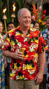 Pacific Legend Mens Brilliant Hawaiian Island Sunset Shirt