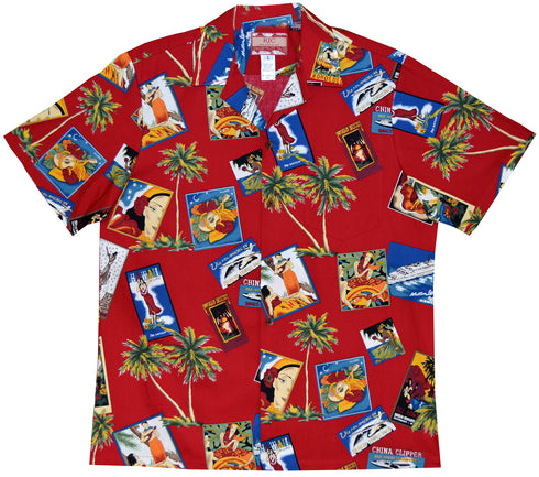 Pan American Hawaii Express Men's Hawaiian Shirt