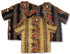 Anthurium Panel Kamehameha Men's Hawaiian Aloha Rayon Vintage Shirt