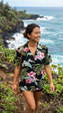 Pale Hibiscus Orchid Women's Hawaiian Camp Shirt – 100% Rayon, Made in Hawaii | RJC