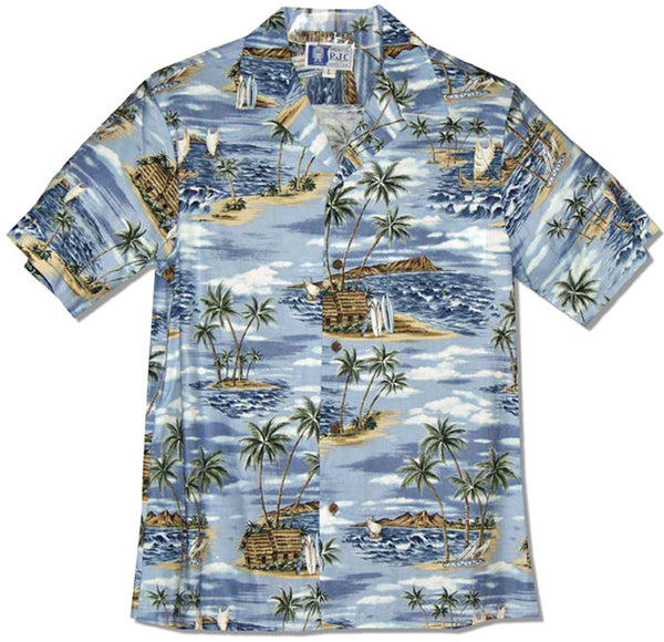 Polynesian Island Men's Hawaiian Shirt