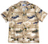Vintage Fighter Airplane Men's Hawaiian Shirt