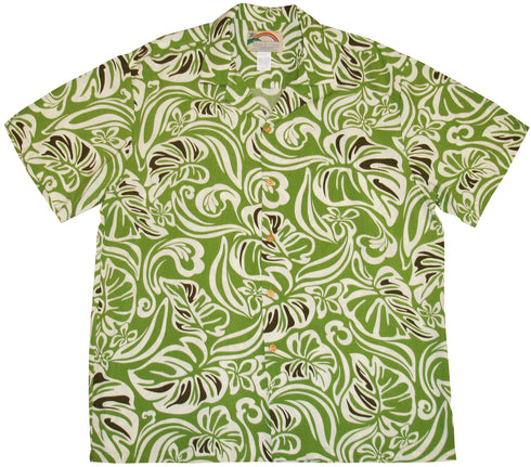 Paradise Found Men's Kailua Monstera Hawaiian Shirt