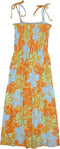 Brilliant Splash Women's Hawaiian Smocked Dress