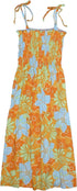 Brilliant Splash Women's Hawaiian Smocked Dress