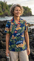 Christmas in Hawaii Women's Hawaiian Camp Shirt