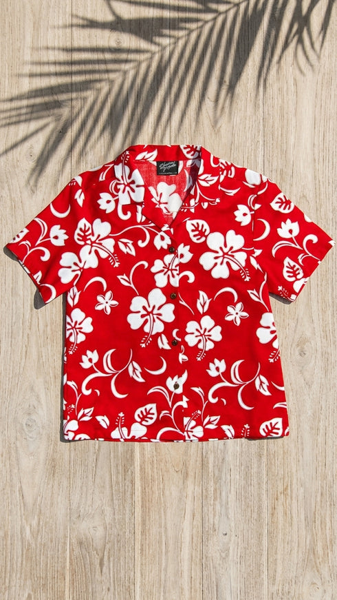 Original Classic Hibiscus Women's Hawaiian Camp Shirt