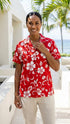 Original Classic Hibiscus Women's Hawaiian Camp Shirt