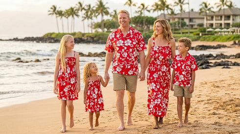 Original Classic Hibiscus Men's Hawaiian Shirt