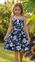 RJC Girls Classic Hibiscus Elastic Tube Dress