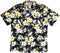 White Parrot Hibiscus Men's Hawaiian Shirt