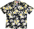 White Parrot Hibiscus Men's Hawaiian Shirt