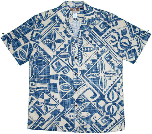 Polynesian Portrayal Men's Hawaiian Shirt