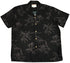 Paradise Found Men's Simple Bamboo Hawaiian Shirt