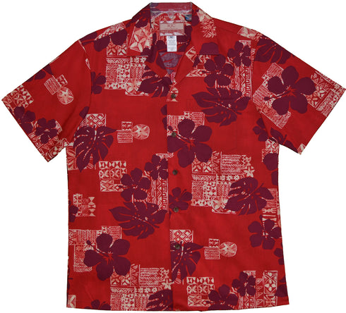 Polynesian Tapa Tradition Men's Hawaiian Shirt