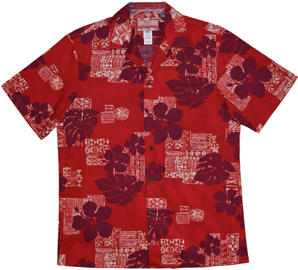 Polynesian Tapa Tradition Men's Hawaiian Shirt