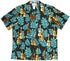 Ukulele Monstera Men's Hawaiian Shirt