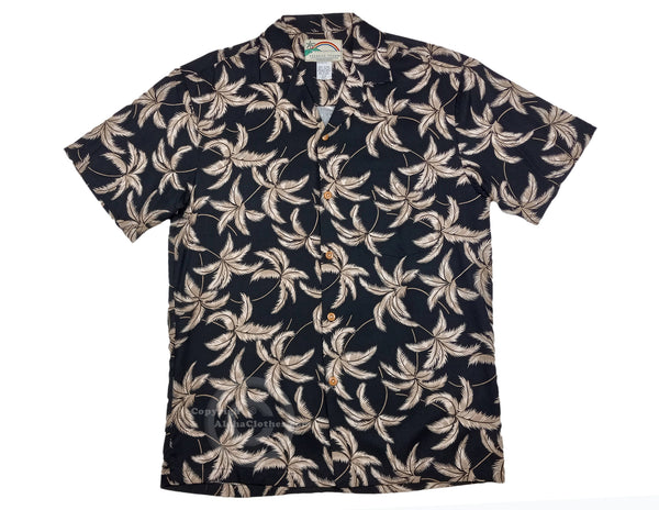 Paradise Found Men's Typhoon Palm Hawaiian Shirt