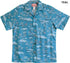Woodcut Island Men's Hawaiian Shirt