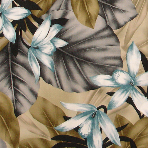 Paradise Found Men's Orchid Jungle Hawaiian Shirt