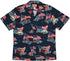 Flaming Roadsters USA Flag Men's Hawaiian Shirt