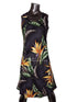 Bird of Paradise #2 Women's Short Tank Flared Hawaiian Dress