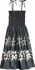 RJC Womens Hibiscus Bottom Band Elastic Tube Top Sundress