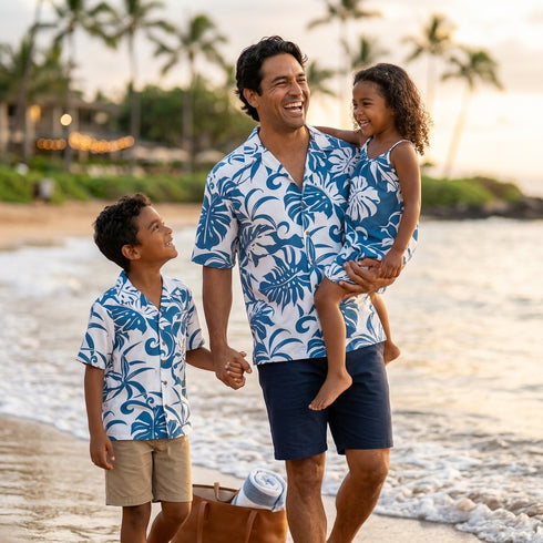 RJC Mens Delicate Tropical Rayon Shirt