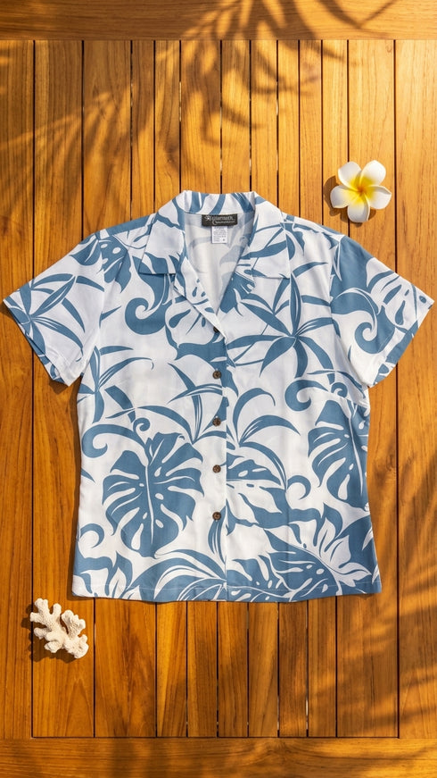 RJC Women Delicate Tropical Fitted Blouse