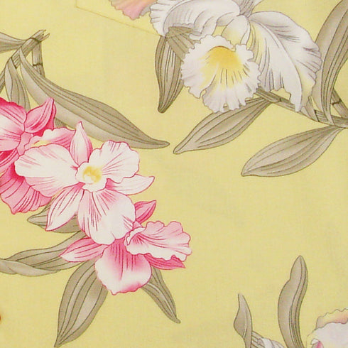 Paradise Found Men's Paradise Orchid Corsage Hawaiian Shirt