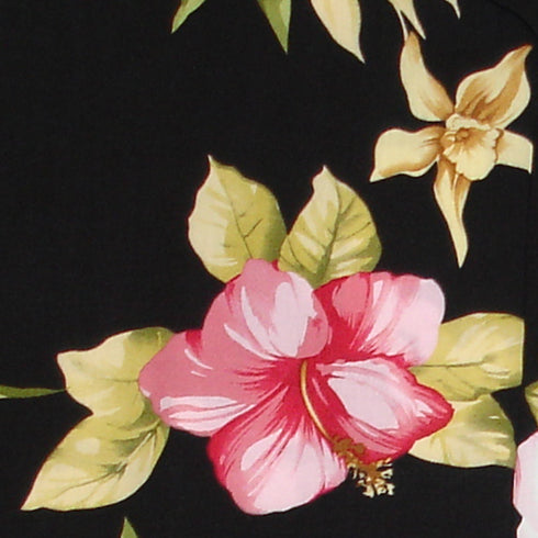 Paradise Found Men's Hibiscus Summer Hawaiian Shirt